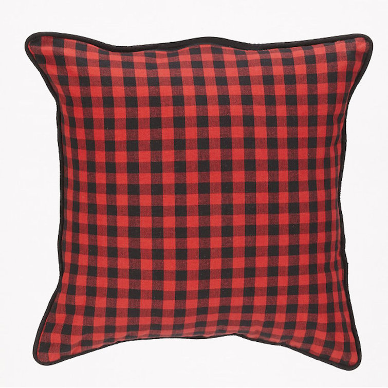 Gracie Oaks Laryn Checkered Throw Pillow Wayfair